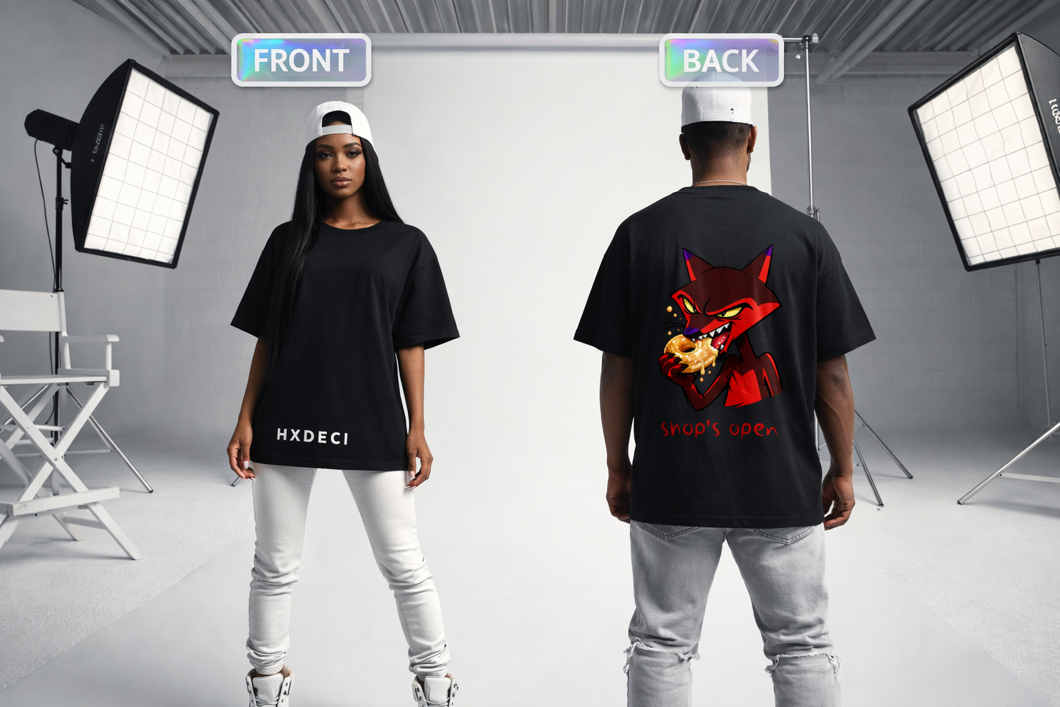 HXDECI Shop's Open T-Shirt [Alpha]